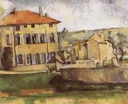 Paul Cezanne, House and Farm at jas de Bouffan